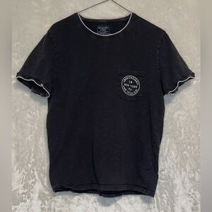 Abercrombie Grey T-Shirt with Pocket